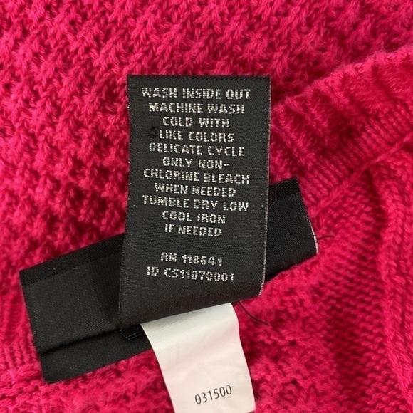 Lane Bryant 3/4 sleeve sweater pink size 14/16 - Picture 6 of 6